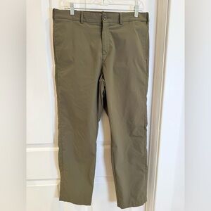 Hill City Men’s Olive Performance Pants 34x34